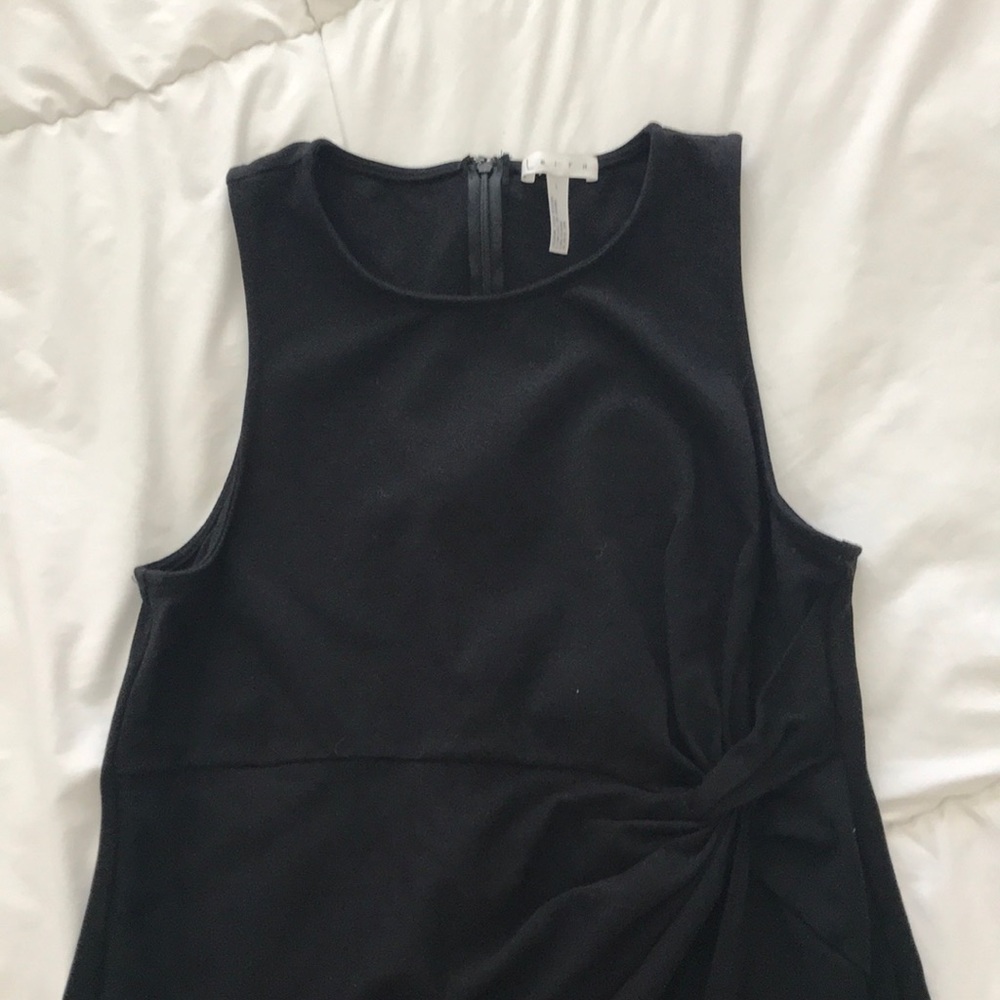 Leith front knot midi dress